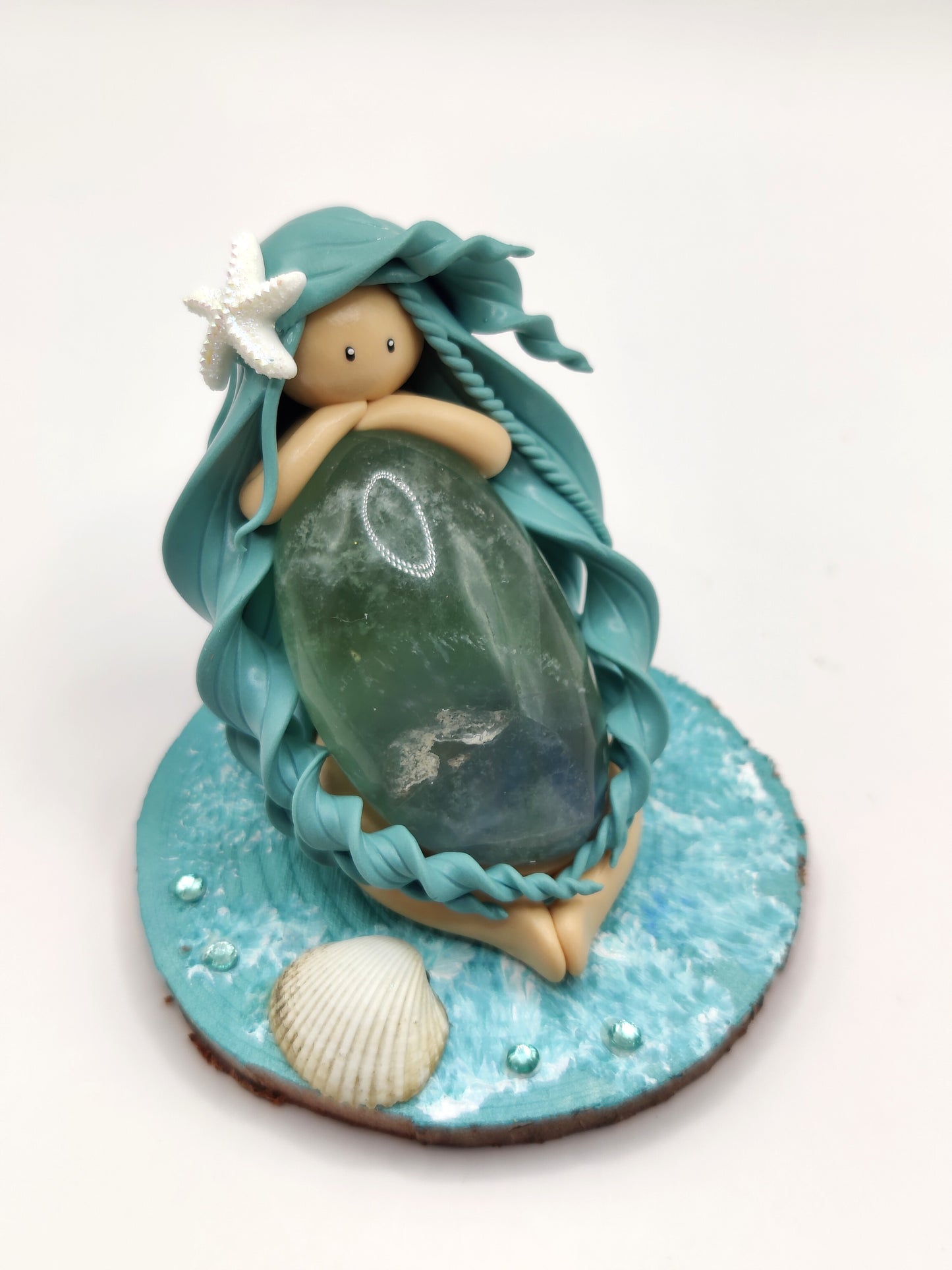 Nymphe des océans - Fluorite