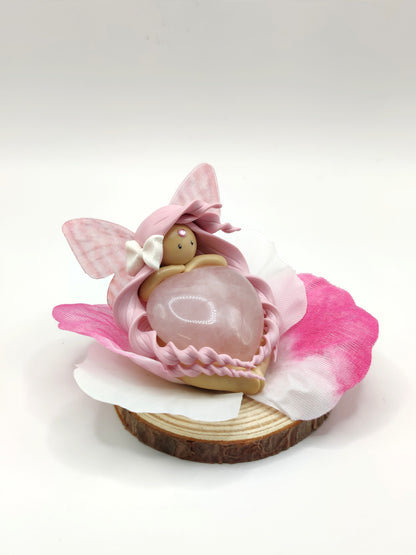Fée de l'amour - Quartz rose