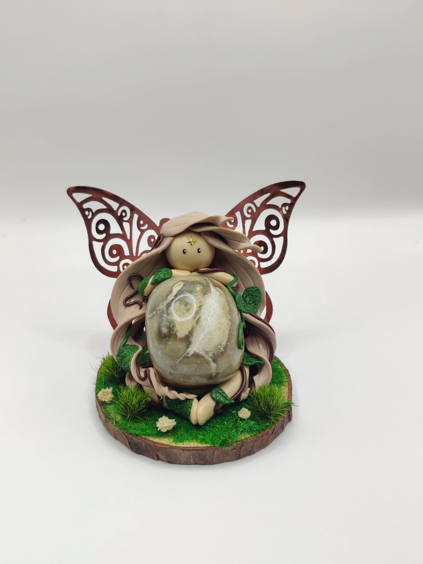 Fée gardienne des forets - Jaspe Polychrome