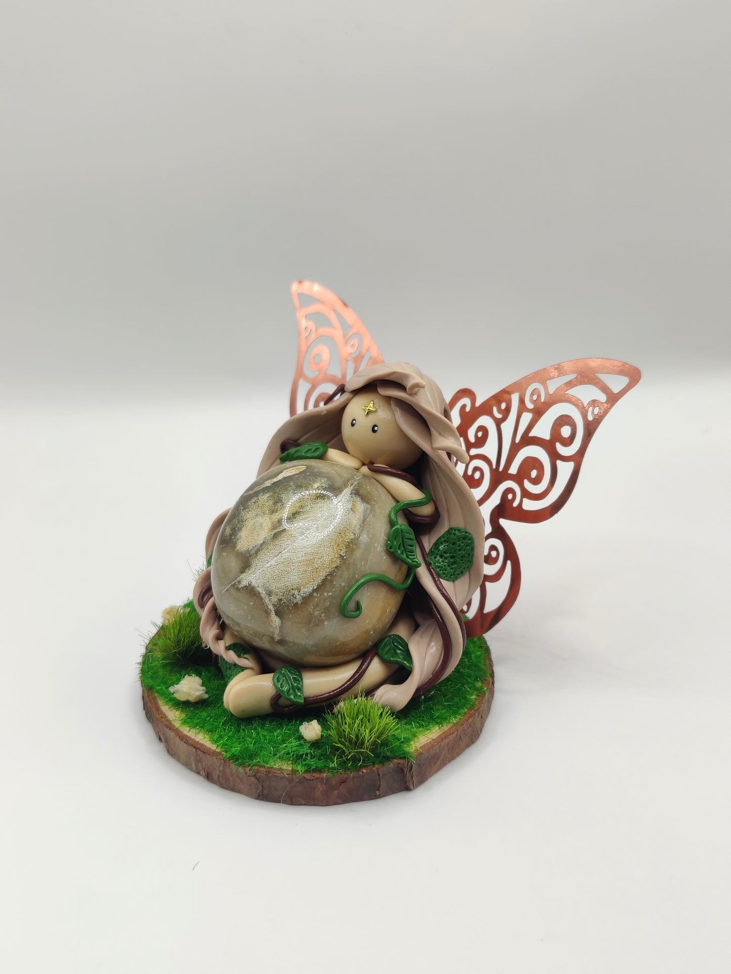 Fée gardienne des forets - Jaspe Polychrome