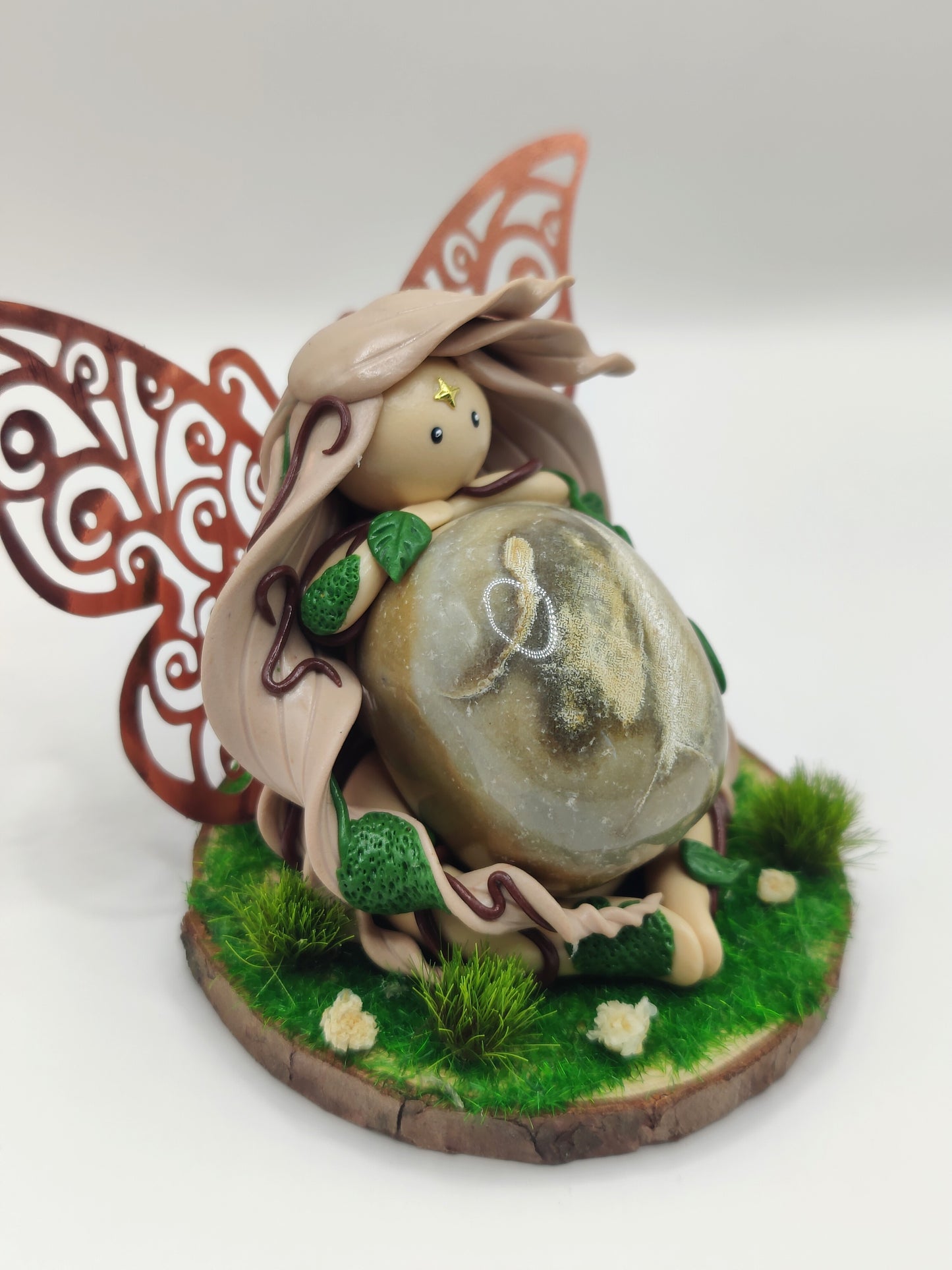 Fée gardienne des forets - Jaspe Polychrome