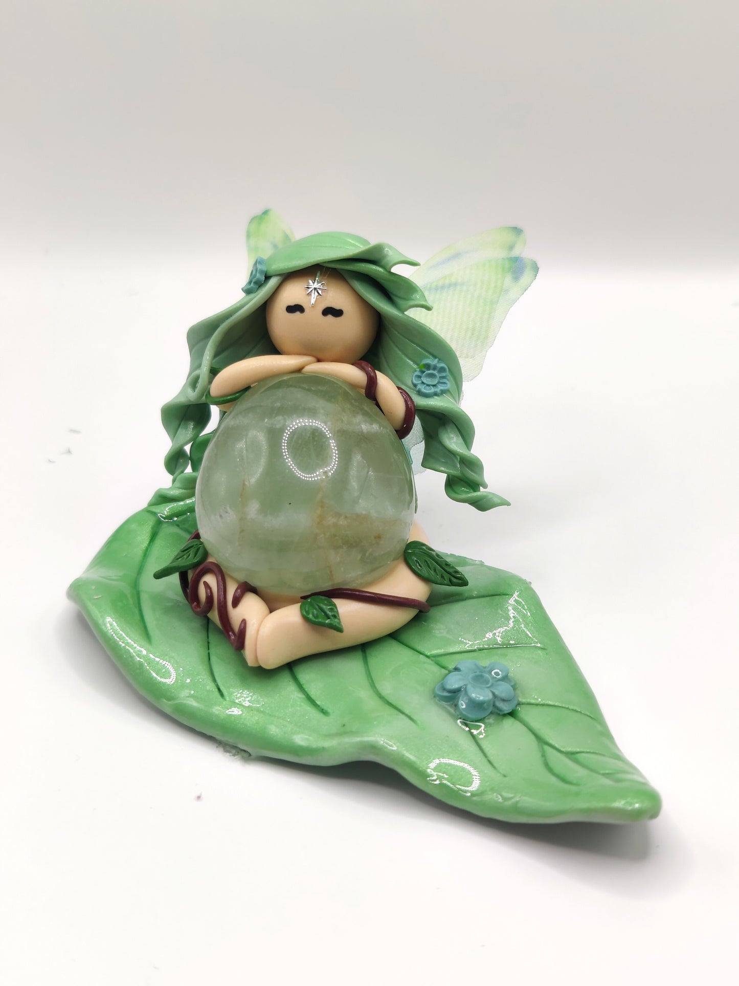 Fée gardienne de la forêt - Fluorite