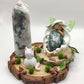 Reine de la nature et son chat protecteur - Agate arbre