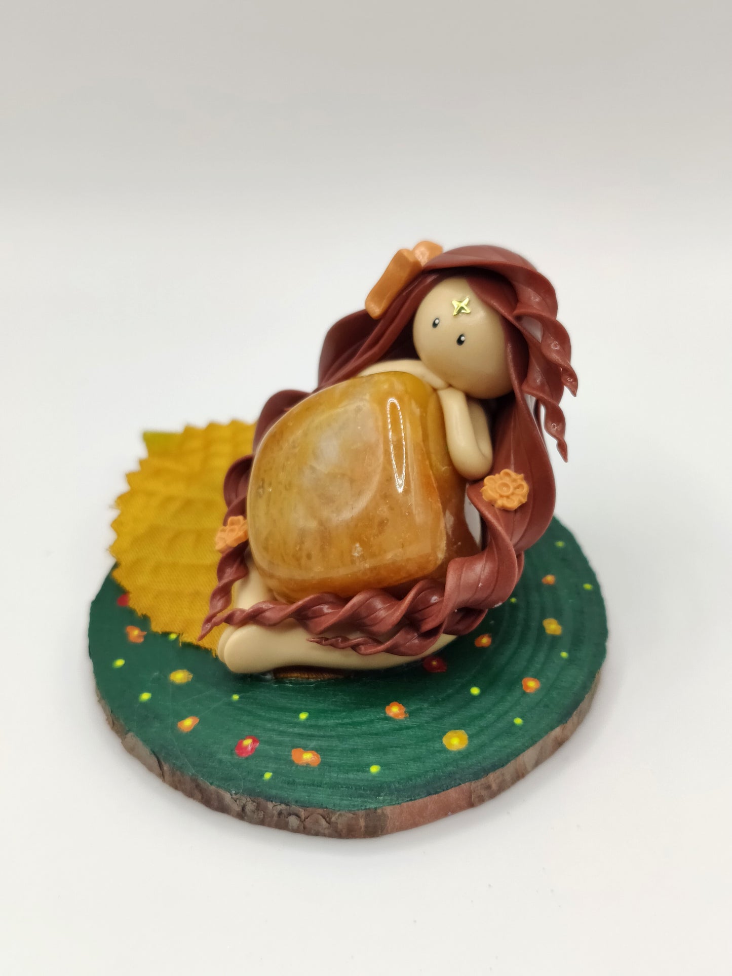 Nymphe de l'automne - Aventurine jaune