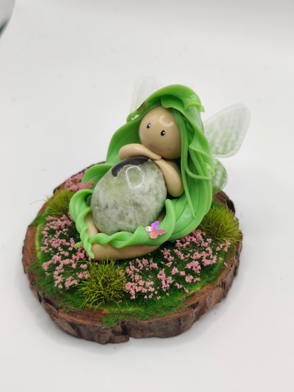 Fée du printemps - Jade Jaune