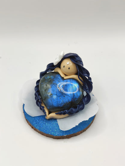 Nymphe de protection - Labradorite