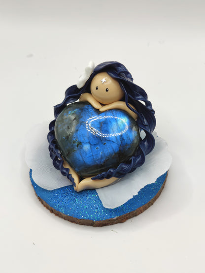 Nymphe de protection - Labradorite