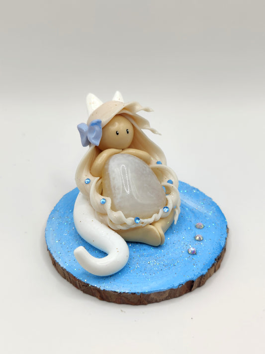 Renarde polaire - Agate blanche