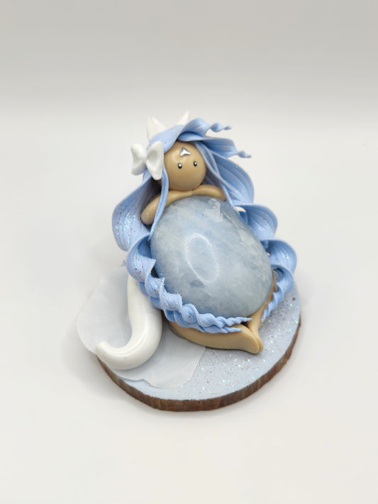 Renarde des glaces - Calcite bleue