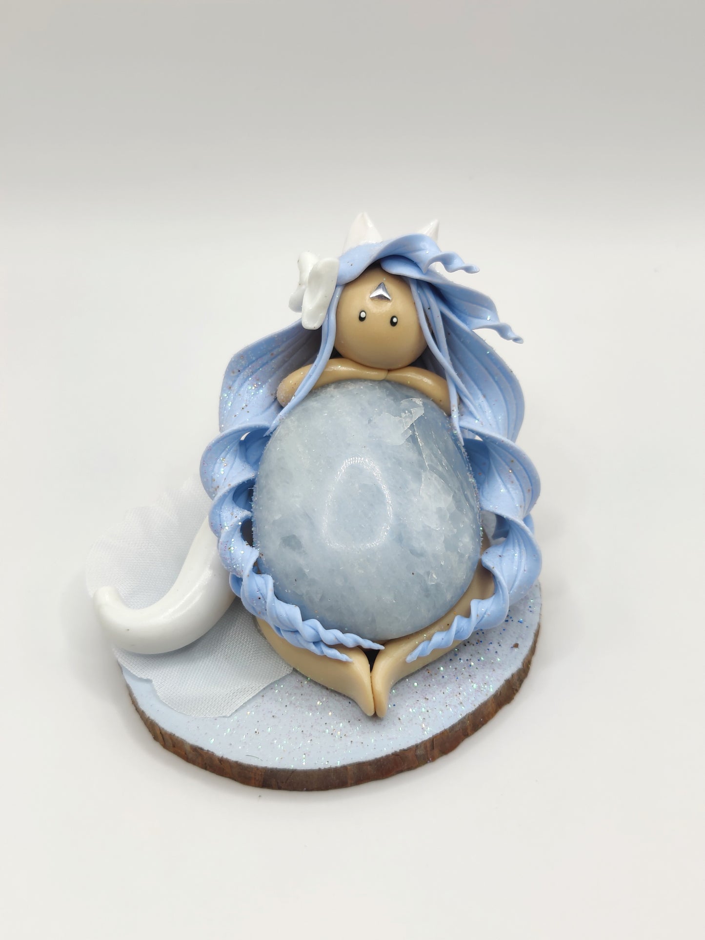 Renarde des glaces - Calcite bleue