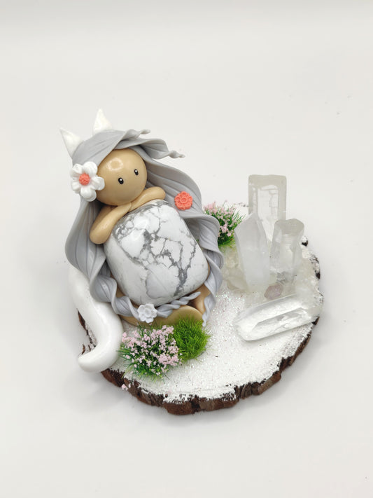 Renarde polaire - Howlite