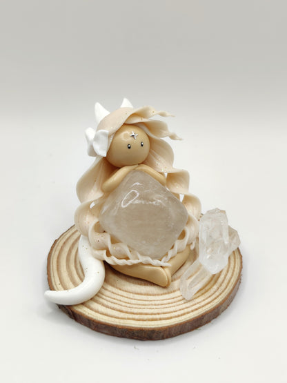 Renarde polaire - Jade blanche