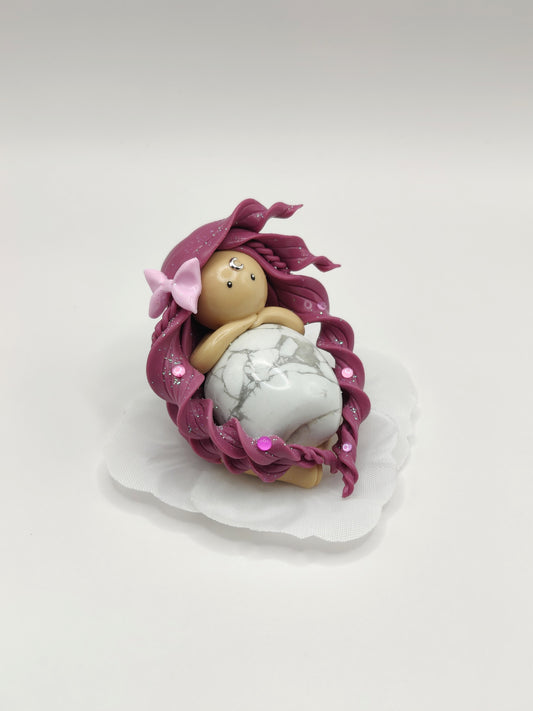 Nymphe de sérénité - Howlite